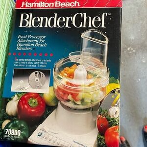 Hamilton Beach shred, slice or chop attachment for blender